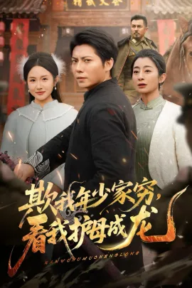 欺我年少家穷，看我护母成龙